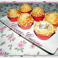 recette Brioche Rapide au sucre perlé style muffins