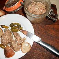 recette bocaux de pate de chevreuil