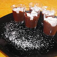 recette MINI VERRINES CHOCOLAT NOIX DE COCO